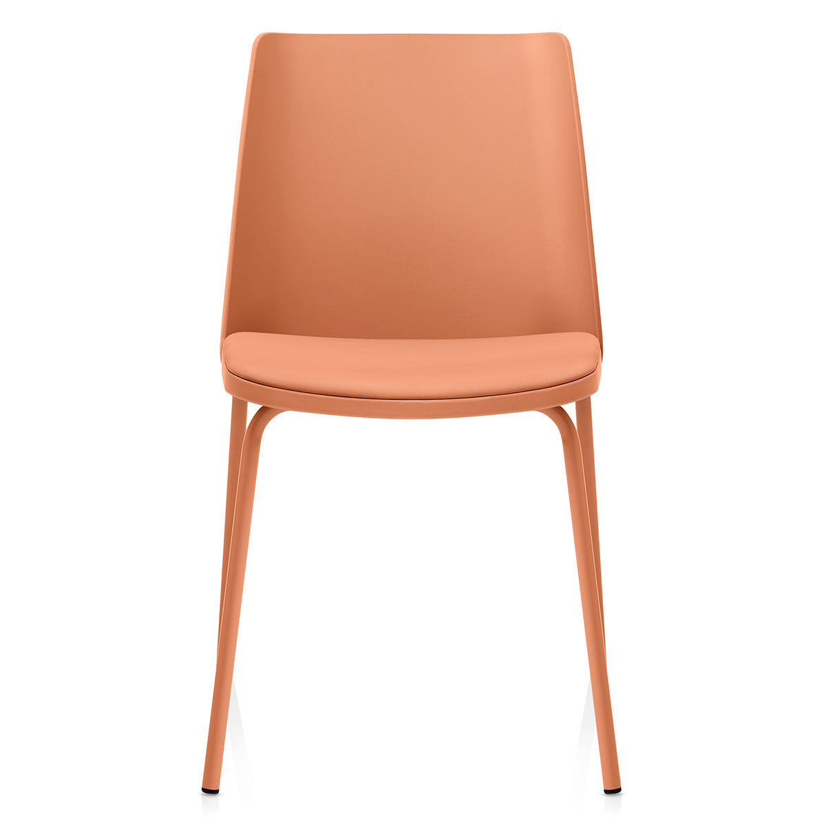 Silla Resina Metal - Cosmo Naranja