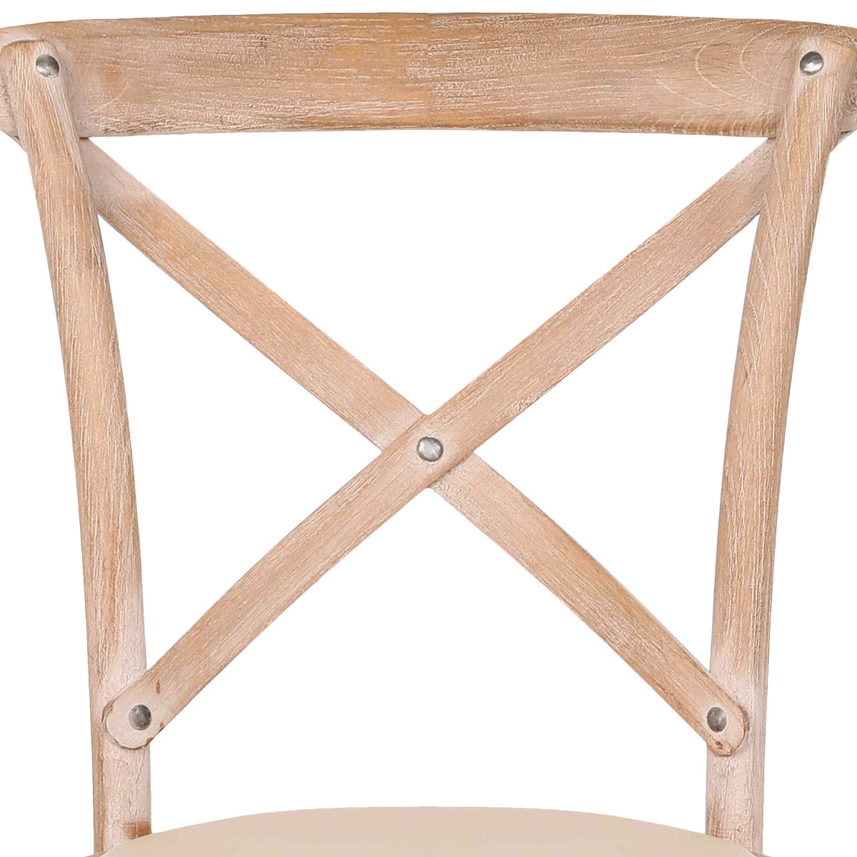 Silla Cuero Auténtico Roble - Marcel Crema