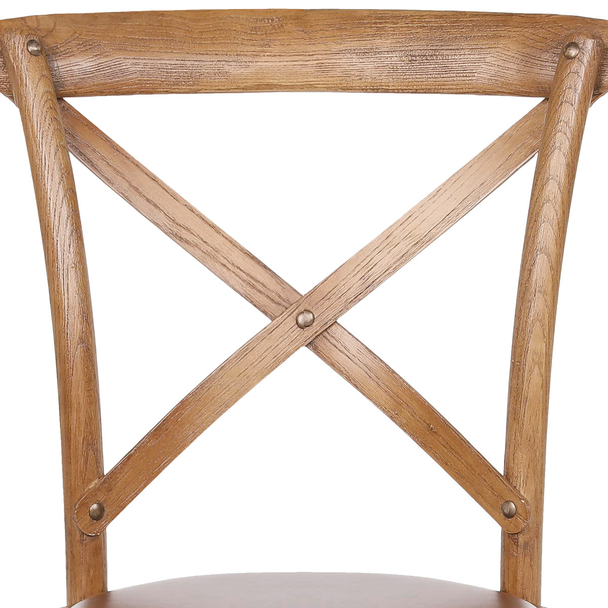 Silla Cuero Auténtico Nogal - Marcel Marrón