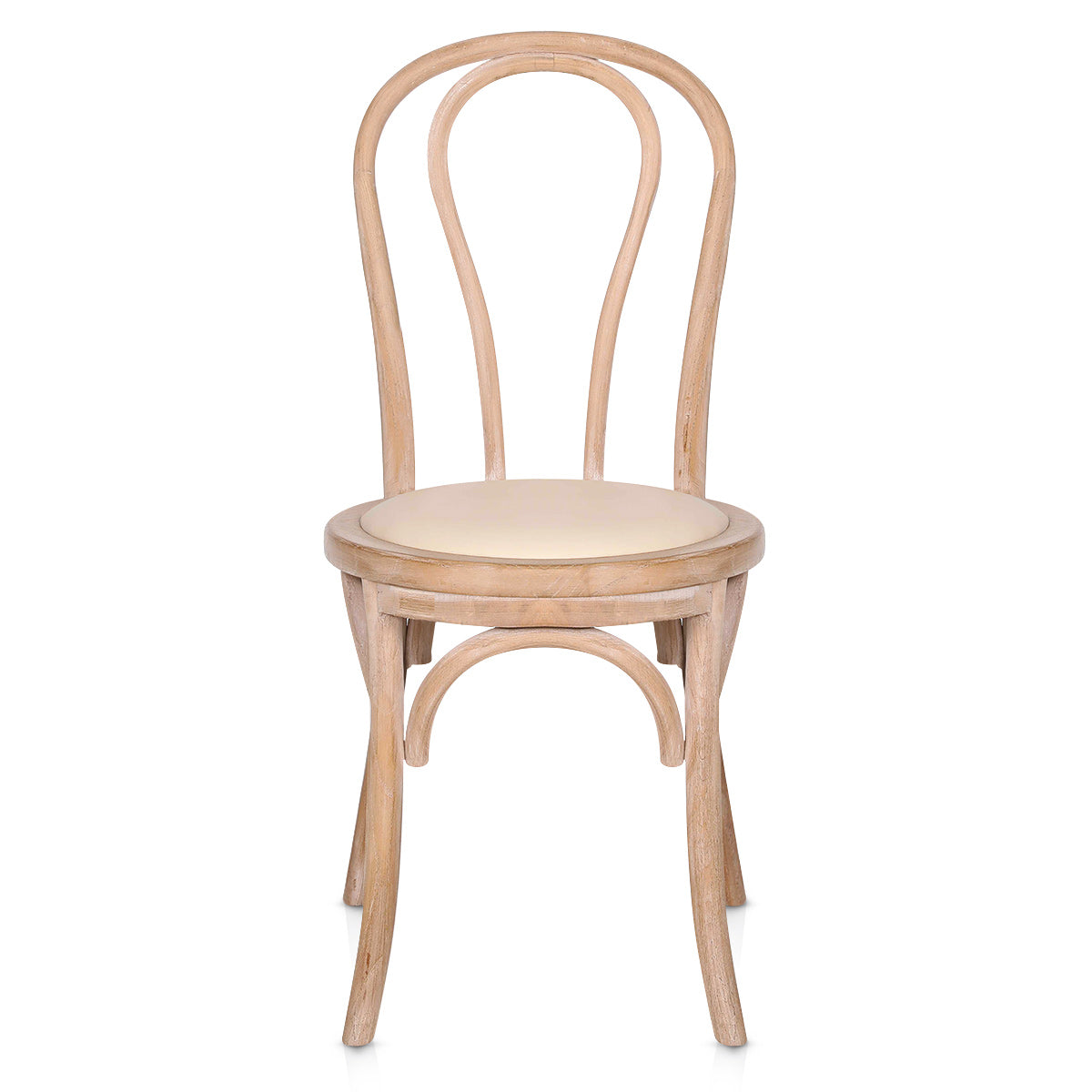 Silla Cuero Auténtico Roble - Henri Crema
