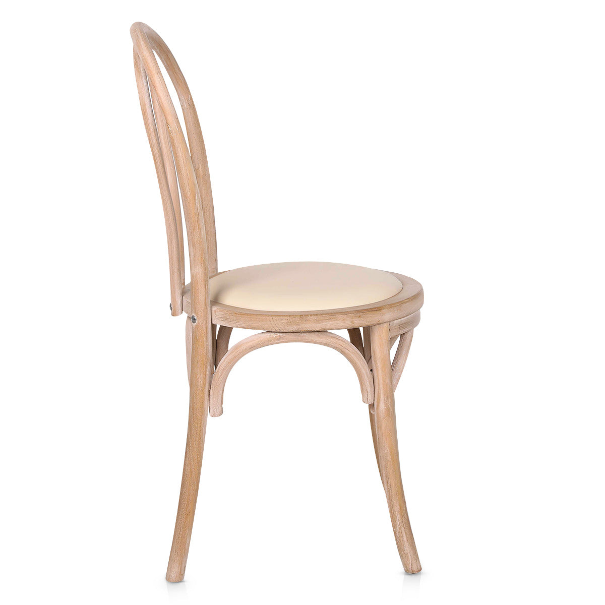 Silla Cuero Auténtico Roble - Henri Crema