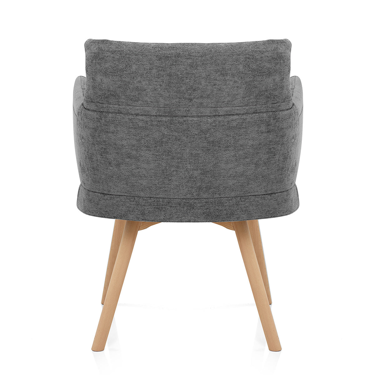 Silla Tela Roble - Mica Gris Oscuro