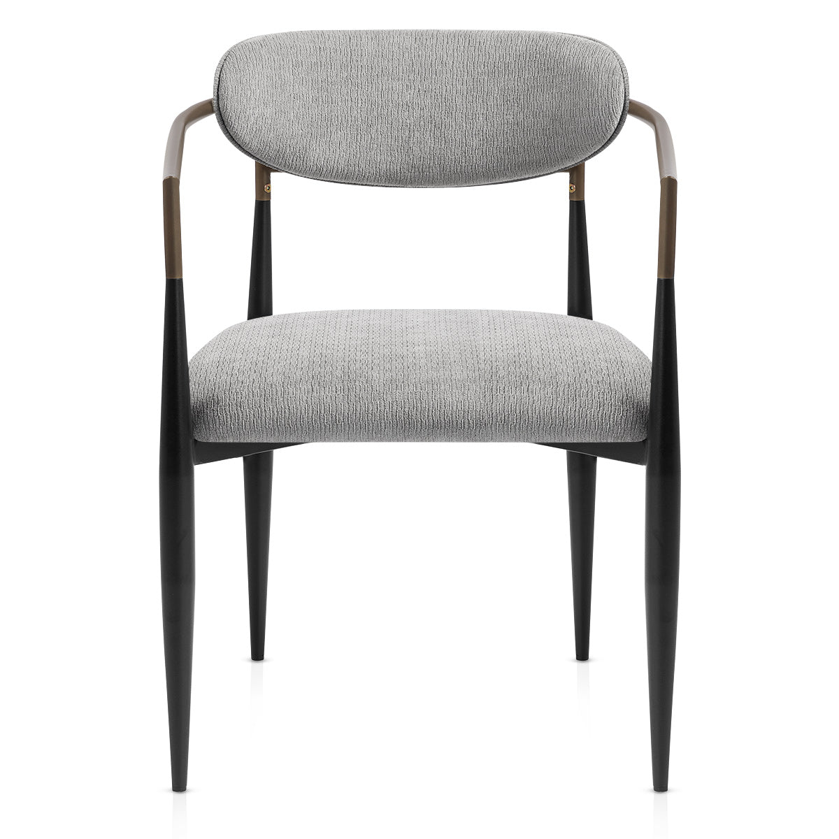 Silla Tela Metal - Lumix Gris