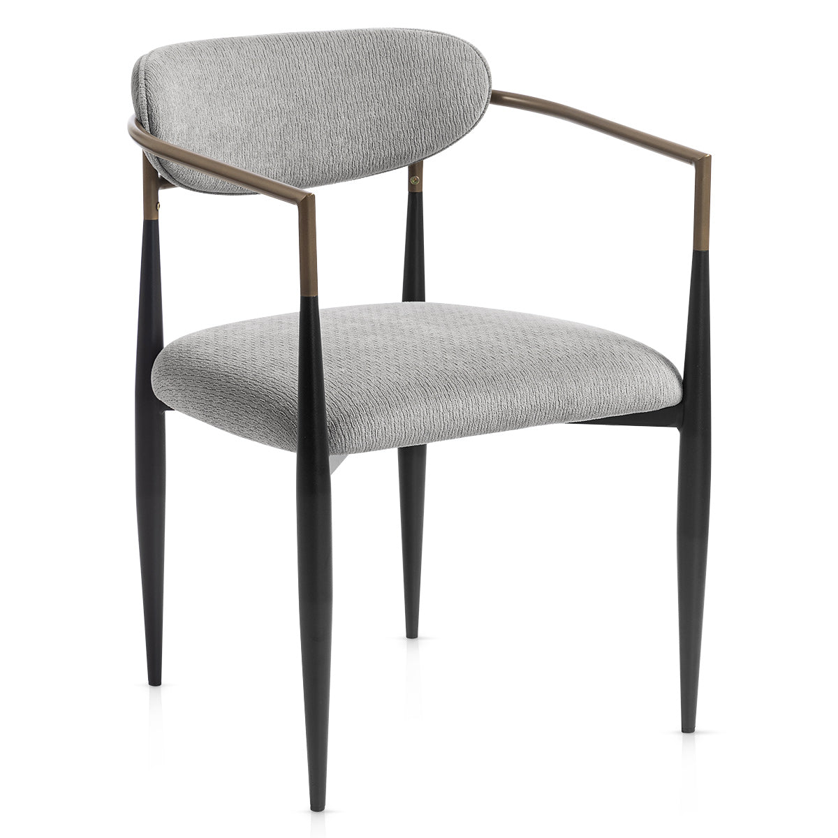 Silla Tela Metal - Lumix Gris
