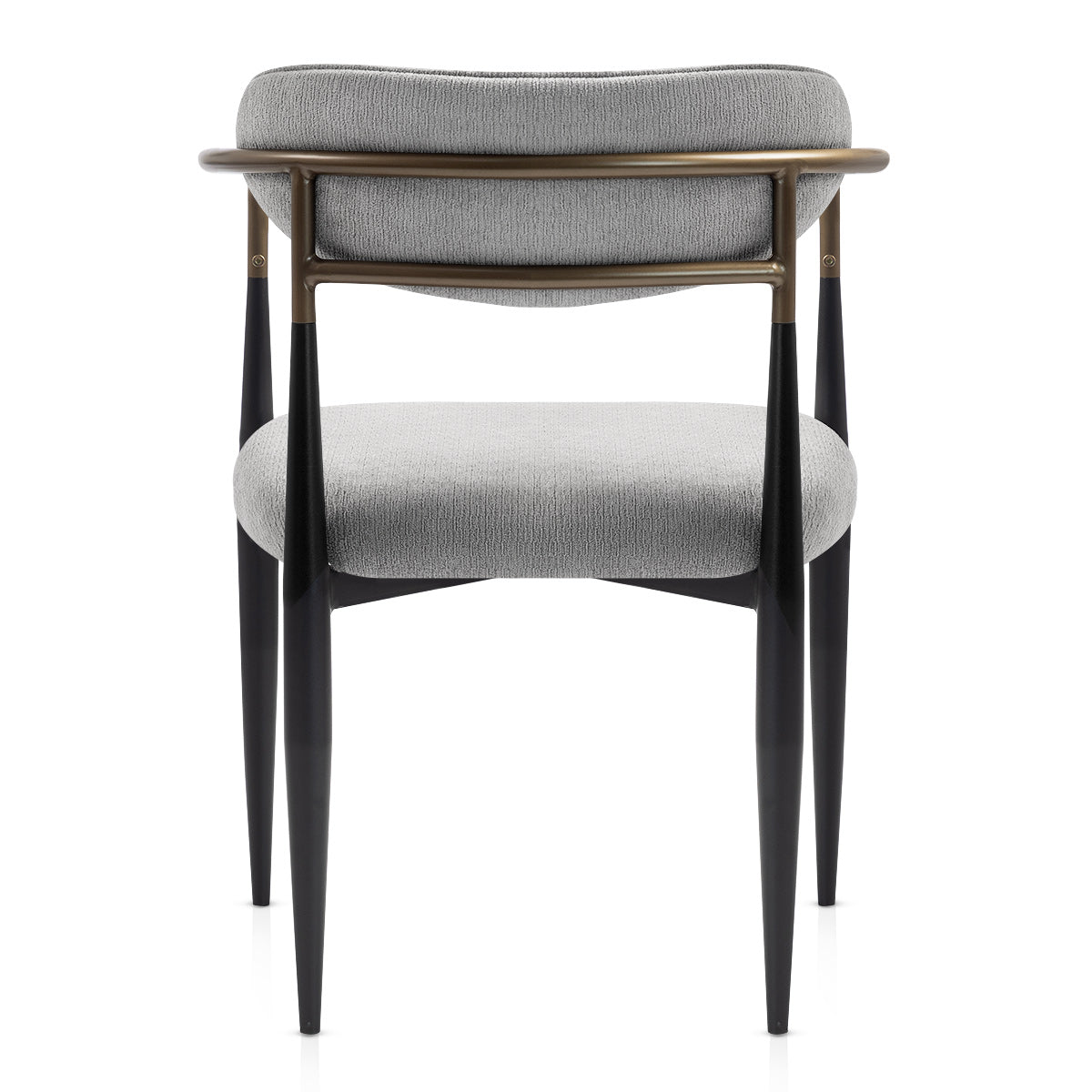Silla Tela Metal - Lumix Gris
