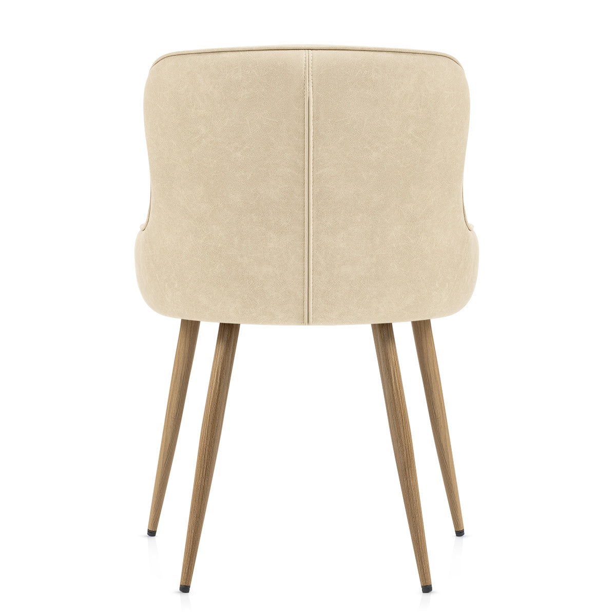 Silla Polipiel Metal - Tropea Crema