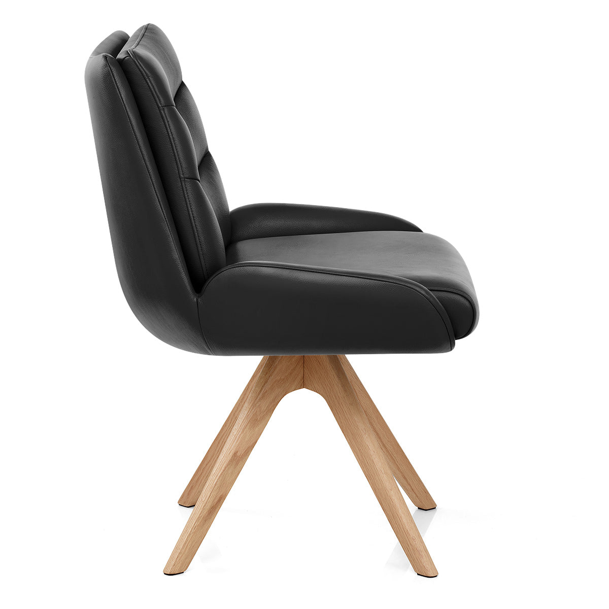 Silla Cuero Auténtico - Madrid Negro