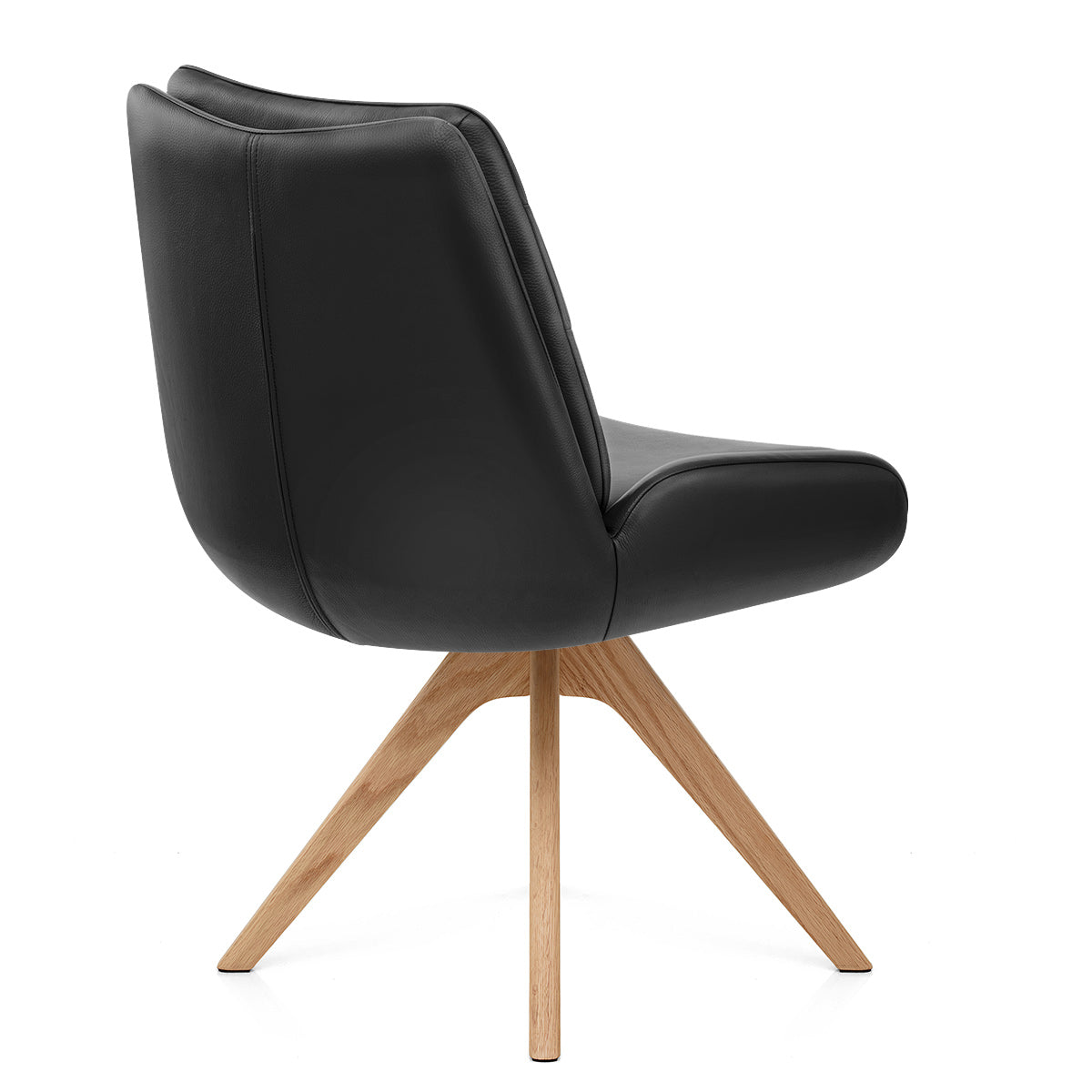 Silla Cuero Auténtico - Madrid Negro