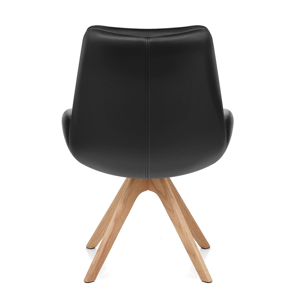 Silla Cuero Auténtico - Madrid Negro