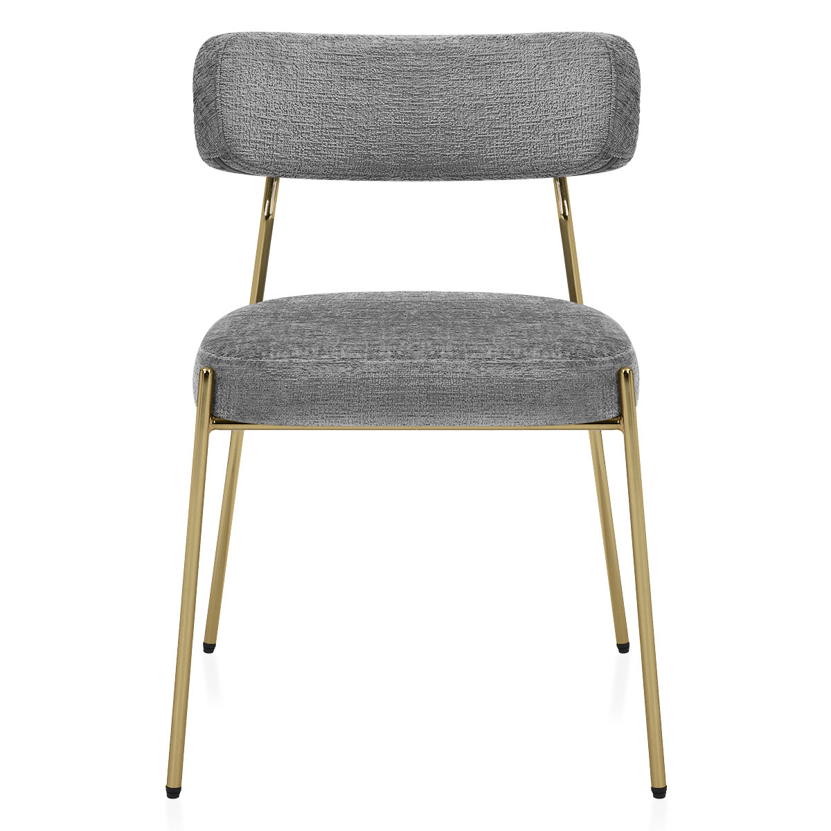 Silla Tela Oro - Diana Gris