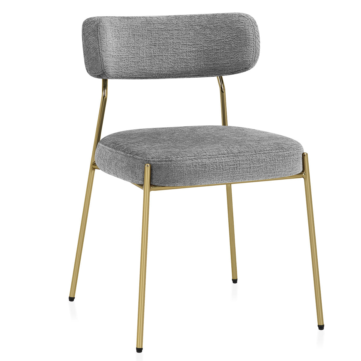 Silla Tela Oro - Diana Gris