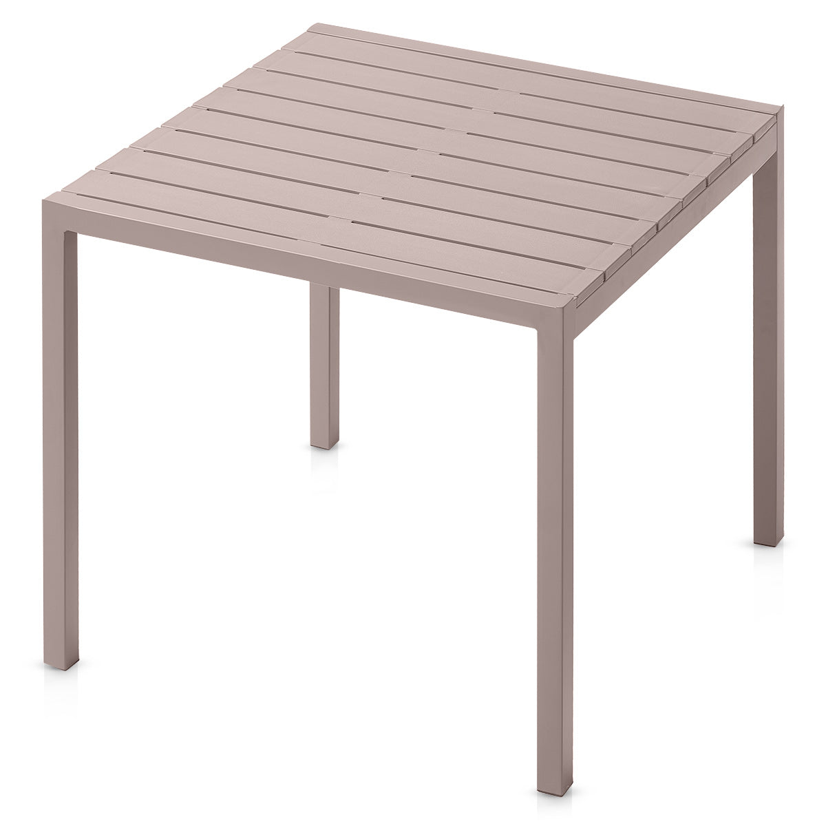 Mesa Resina Exterior - Pico Gris Pardo