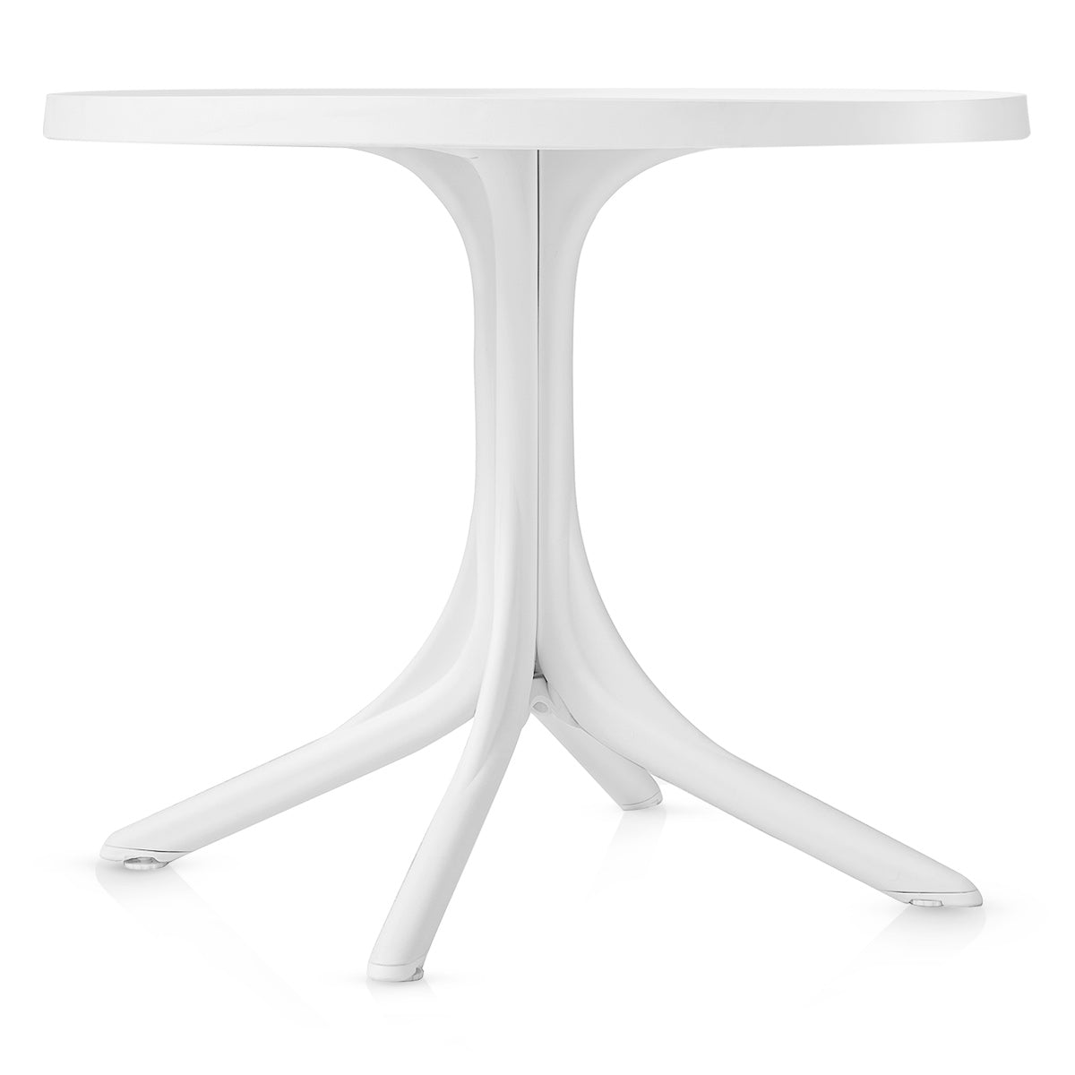 Mesa Resina Exterior - Mono Blanco
