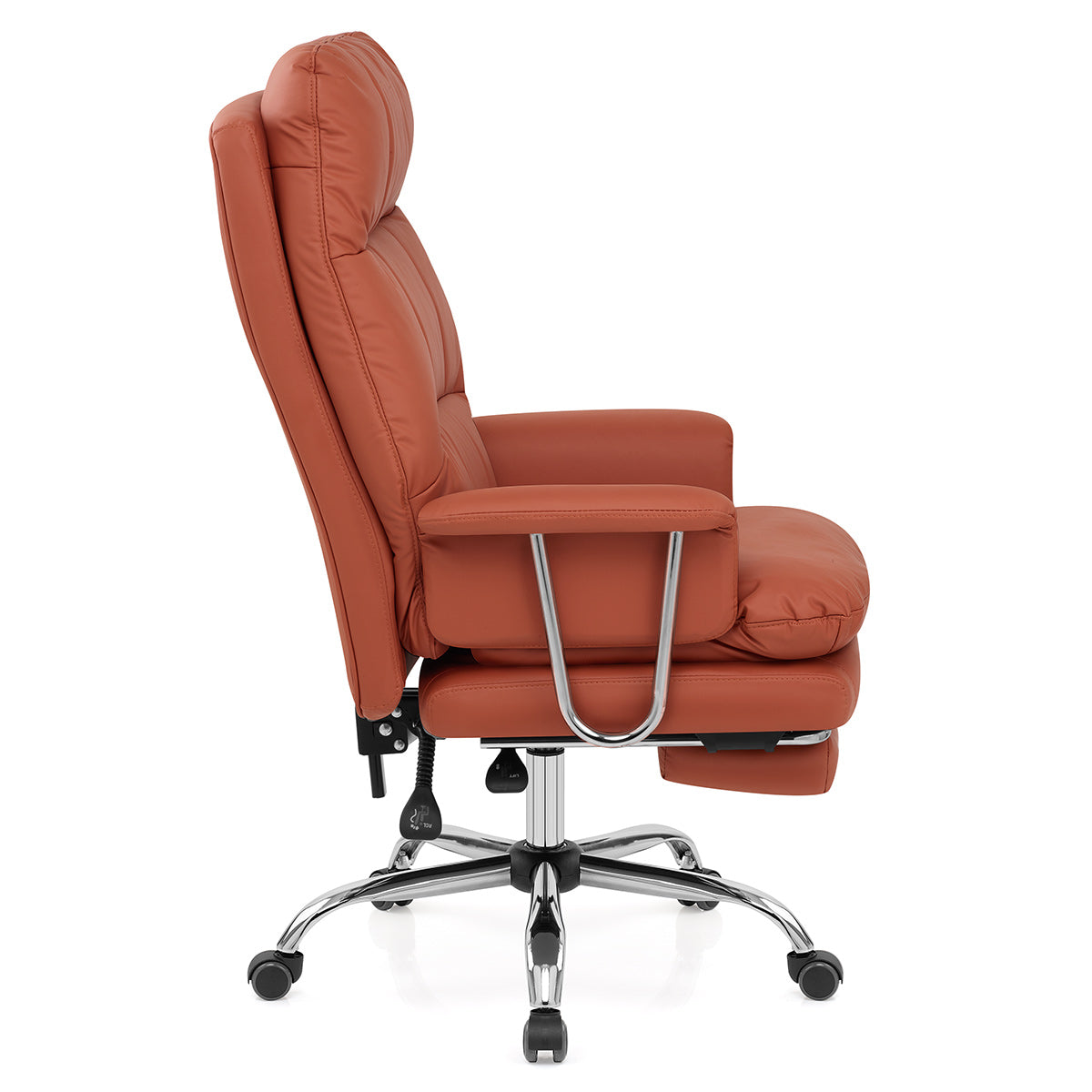 Silla Oficina Eco Piel - Colmar Marrón