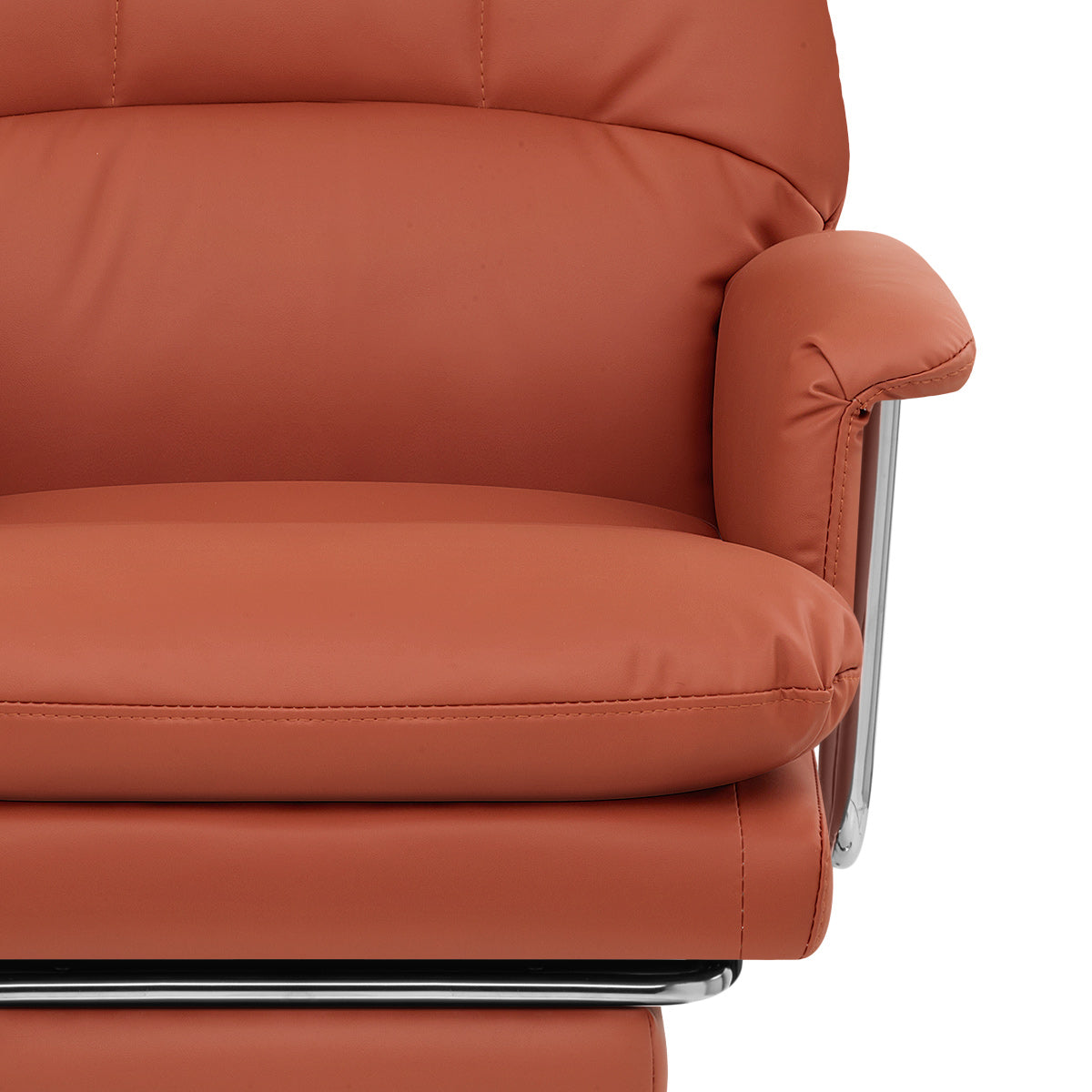 Silla Oficina Eco Piel - Colmar Marrón