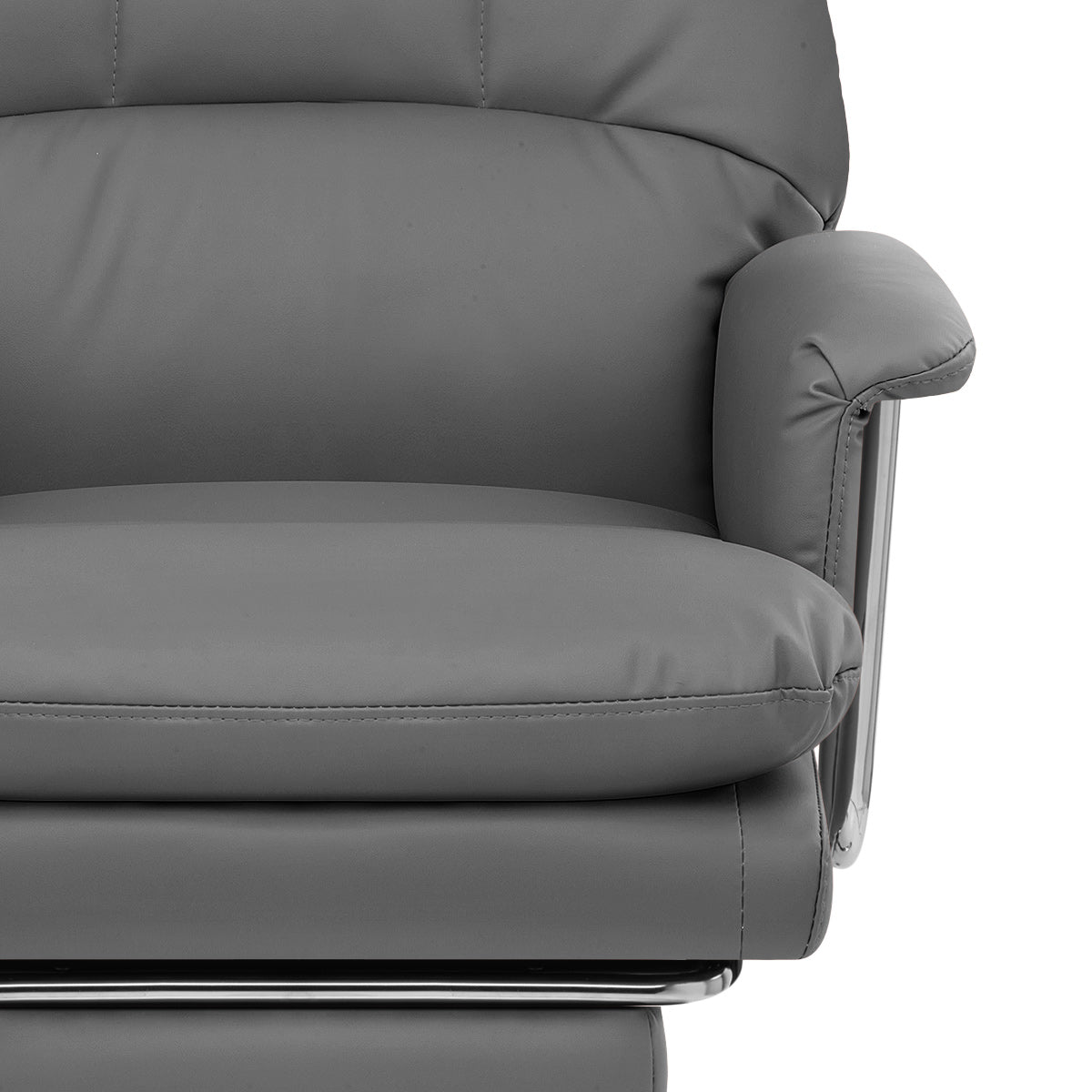 Silla Oficina Eco Piel - Colmar Gris