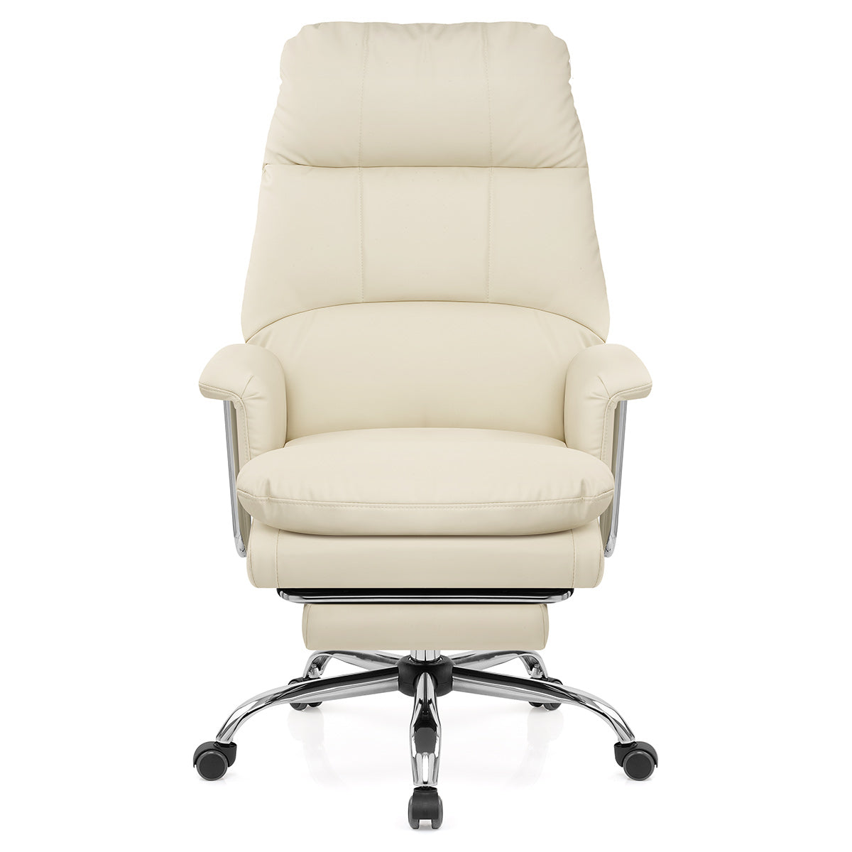 Silla Oficina Eco Piel - Colmar Crema