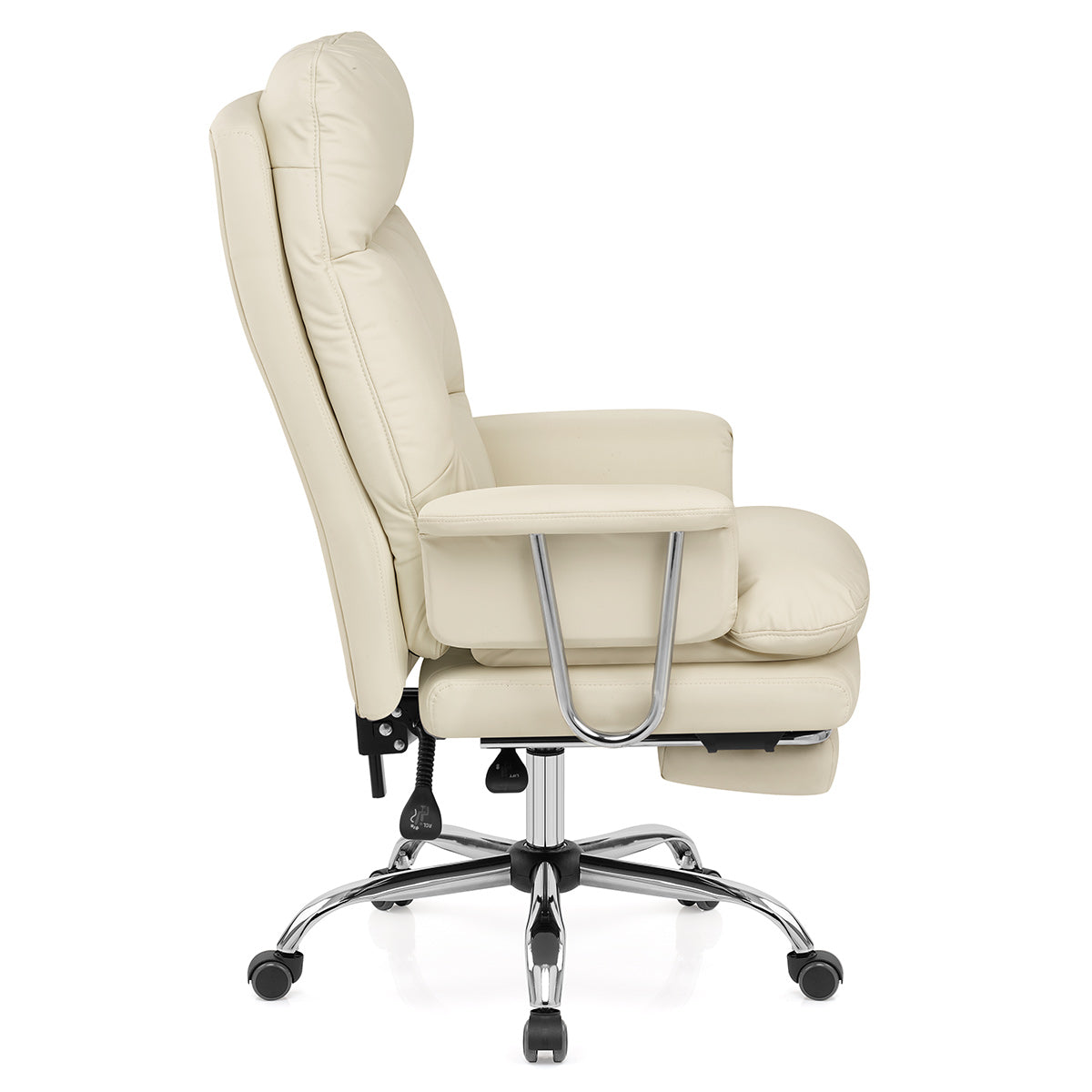 Silla Oficina Eco Piel - Colmar Crema