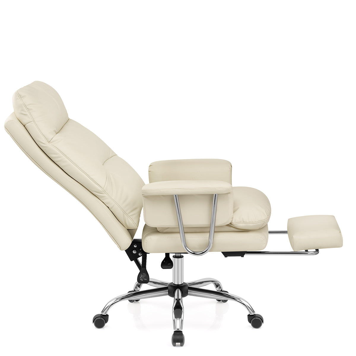 Silla Oficina Eco Piel - Colmar Crema