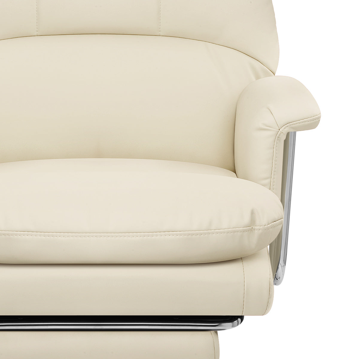 Silla Oficina Eco Piel - Colmar Crema