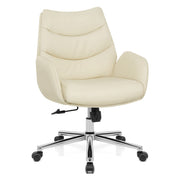 Silla de Oficina Polipiel - Seville Crema