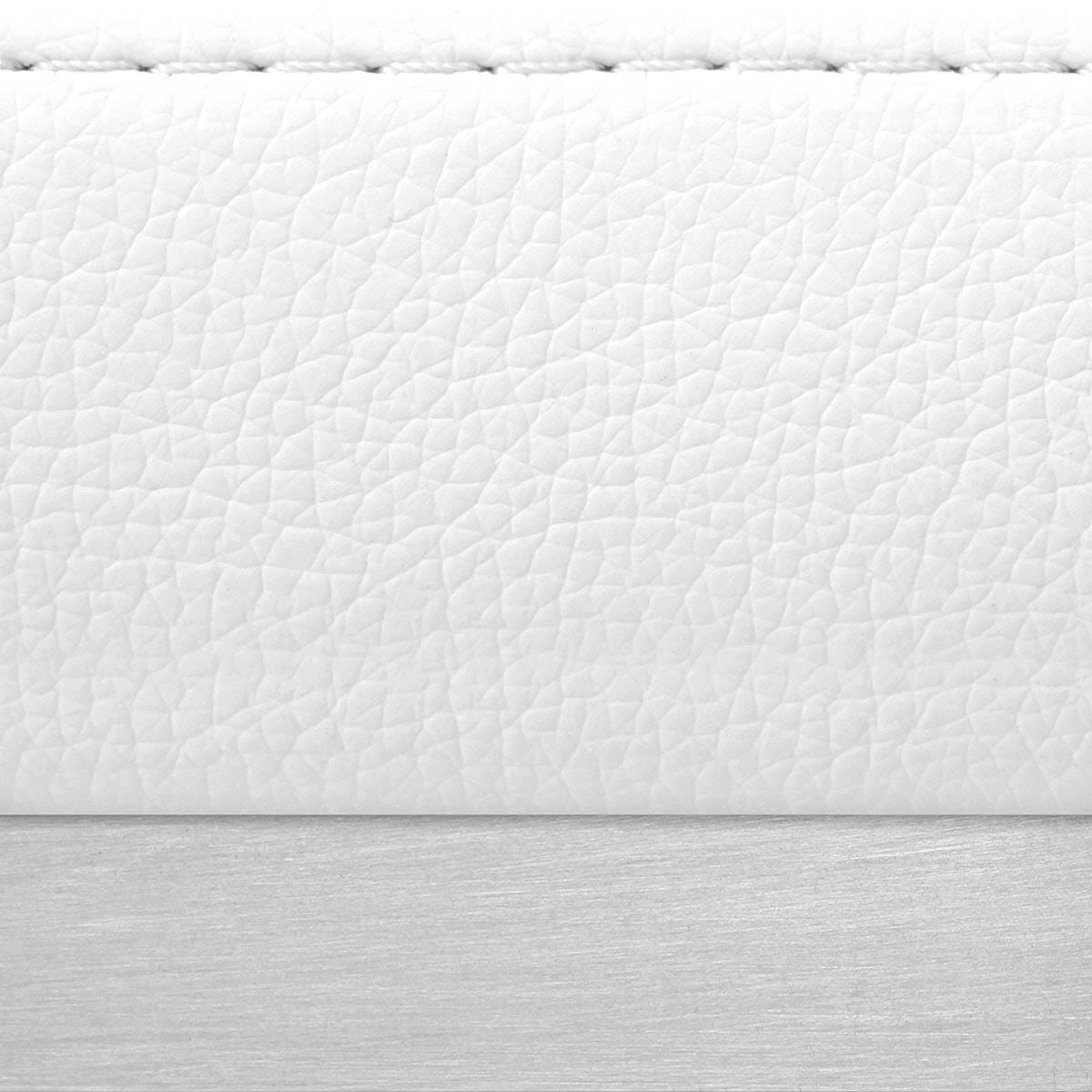 Taburete Polipiel Satinado - Ace Blanco
