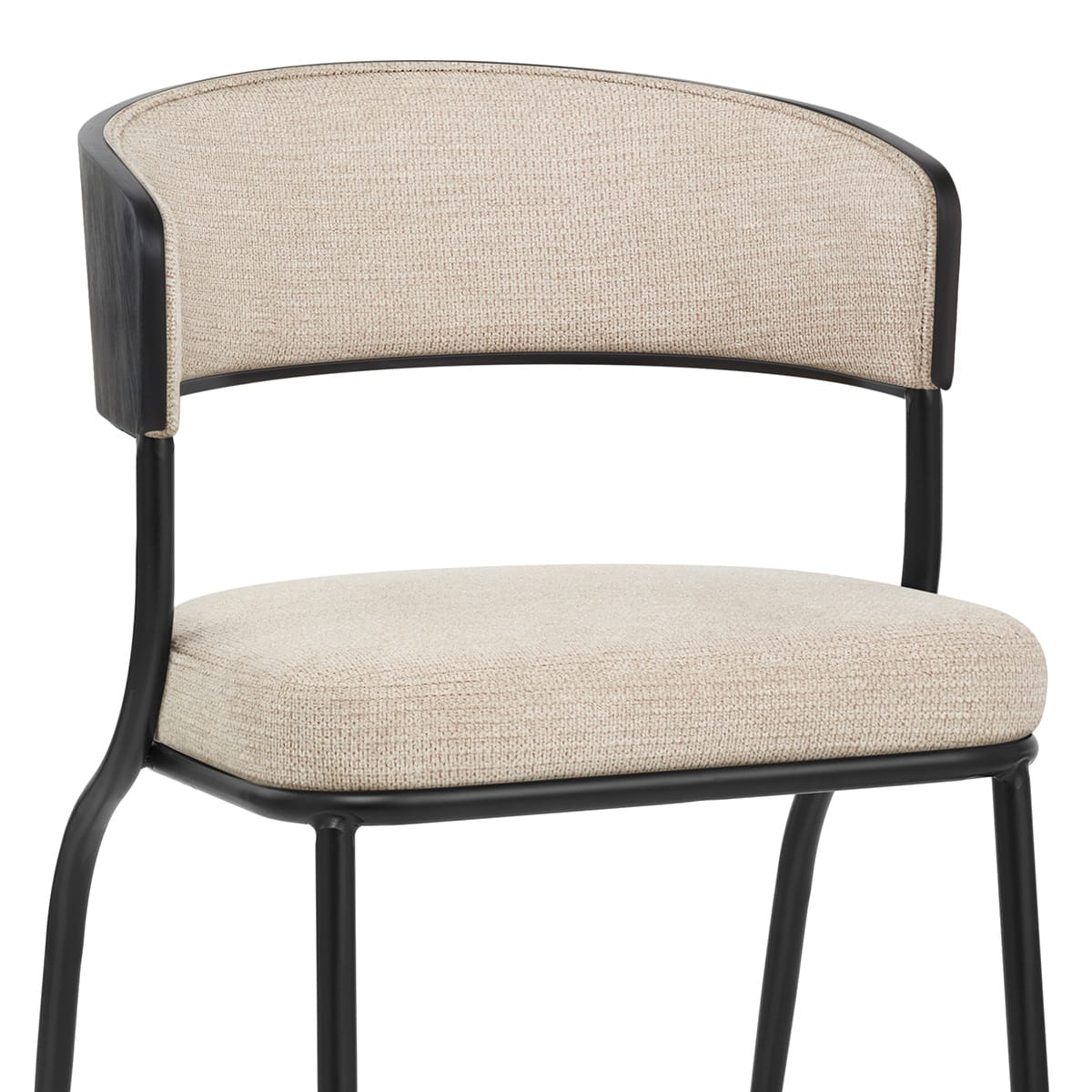 Silla Comedor Tela - Alexa Crema