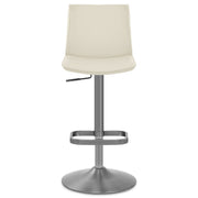Taburete Polipiel - Alto Crema