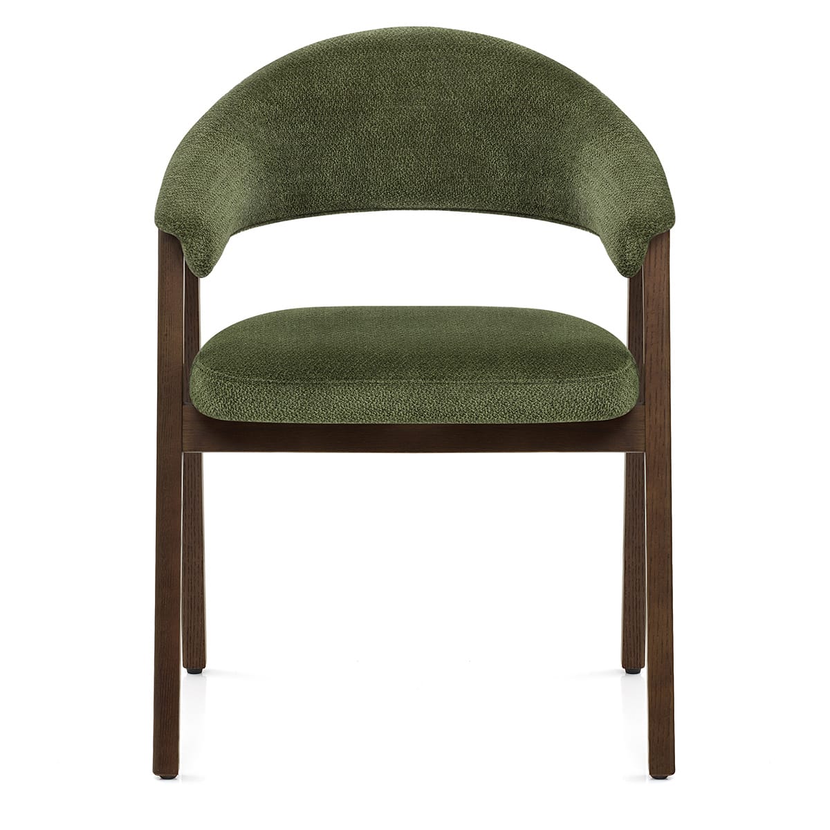 Silla Tela Roble Oscuro - Amber Verde