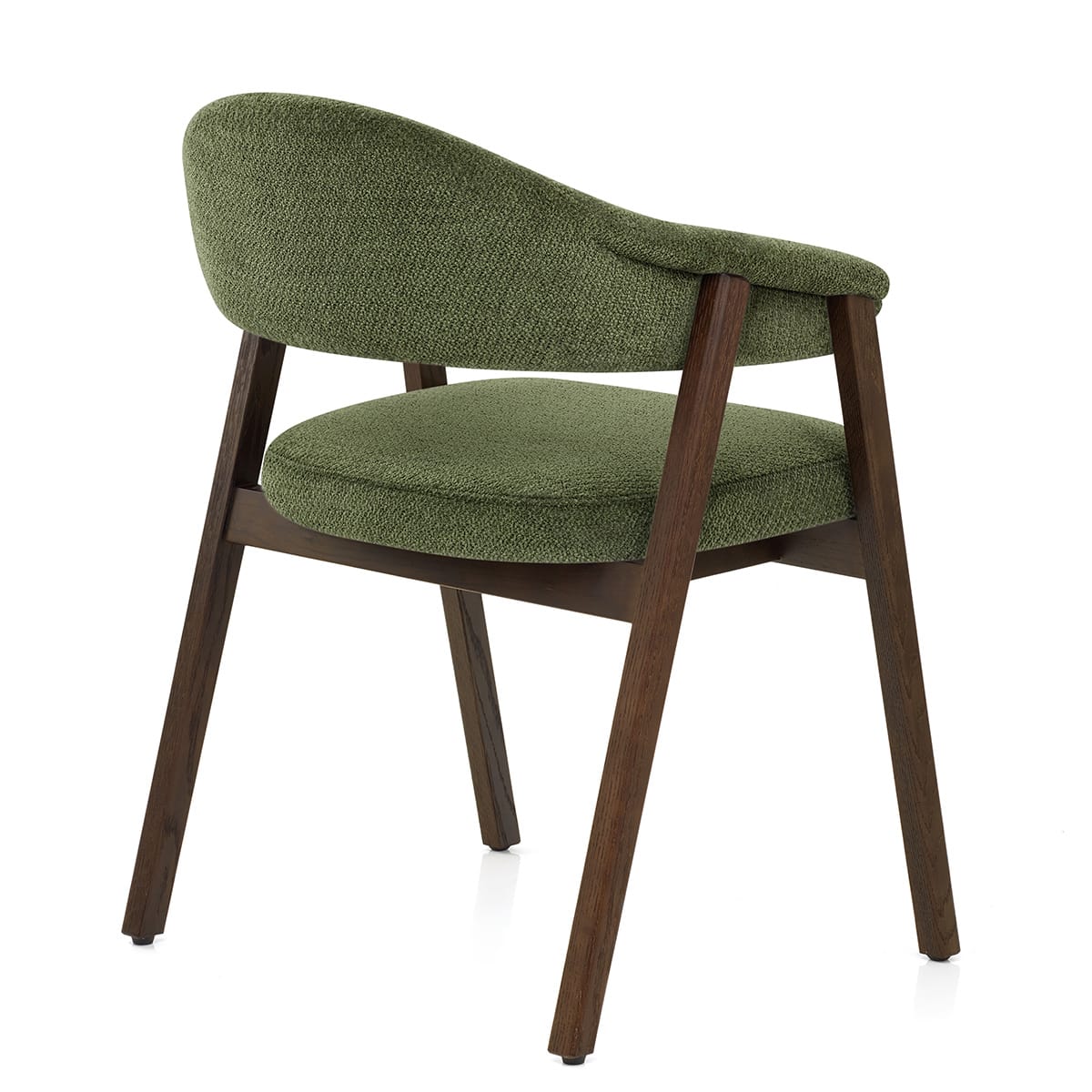 Silla Tela Roble Oscuro - Amber Verde