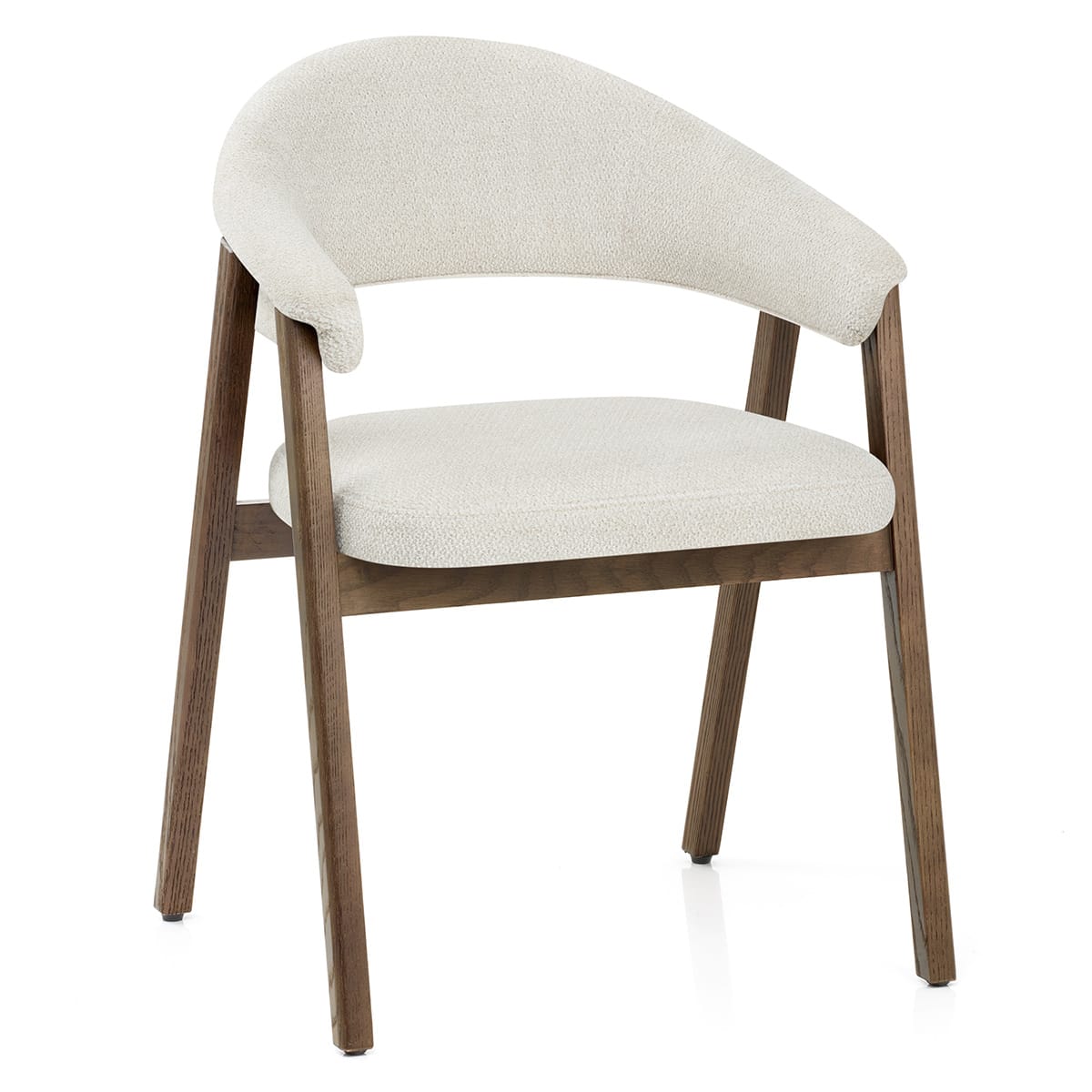 Silla Tela Roble - Amber Crema