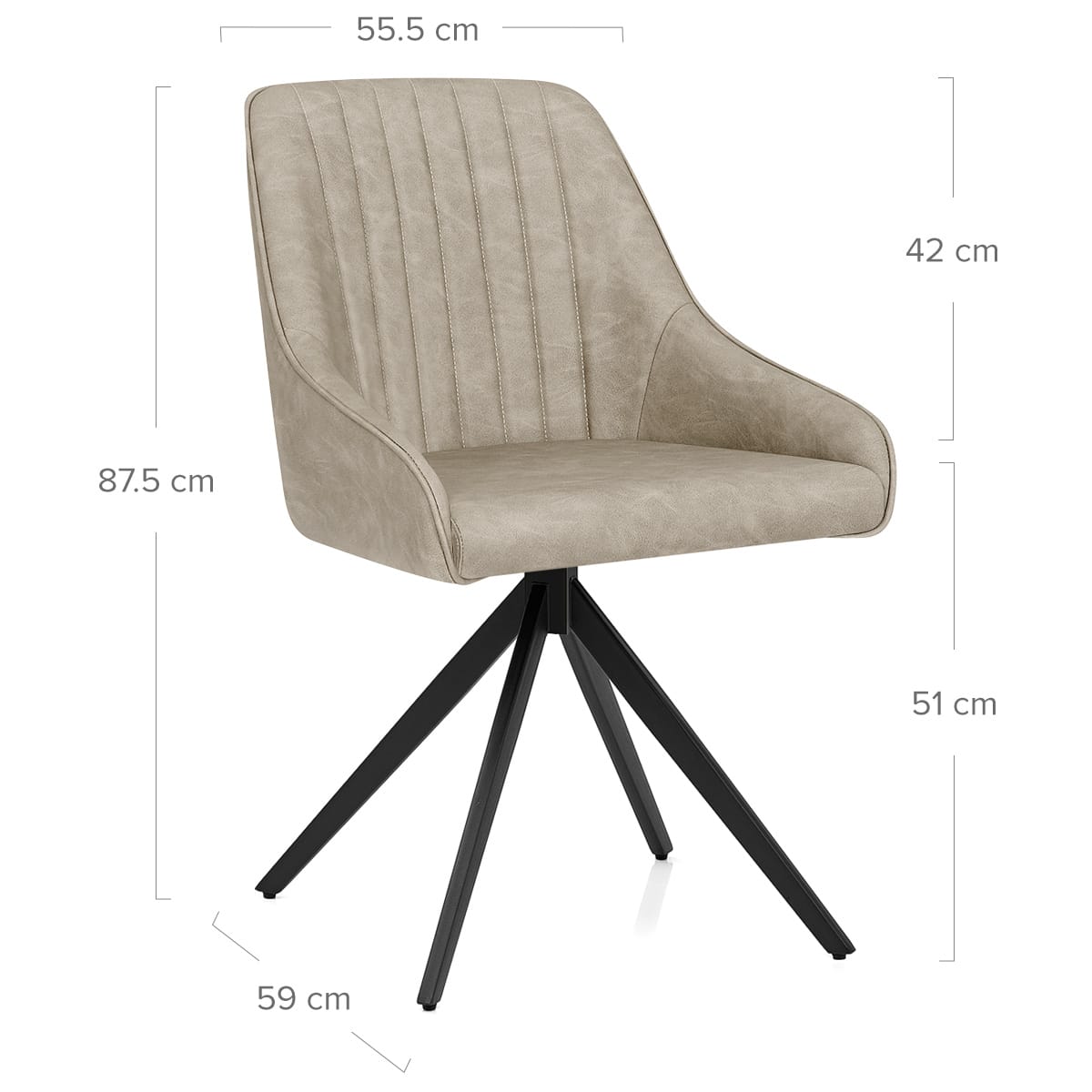 Amelia DC PU Gris Pardo