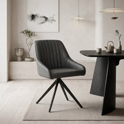 Amelia DC PU Gris Oscuro
