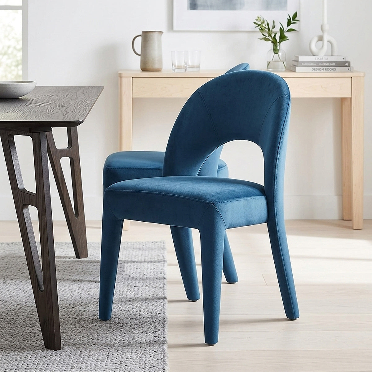 Silla Terciopelo - Amore Azul