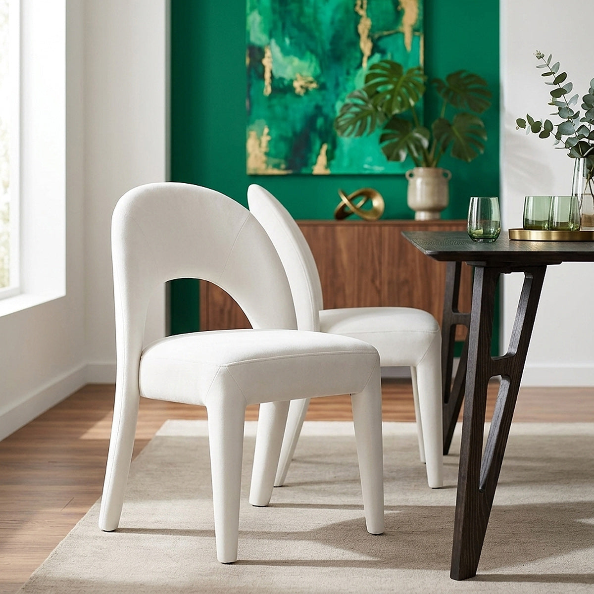 Silla Terciopelo - Amore Crema
