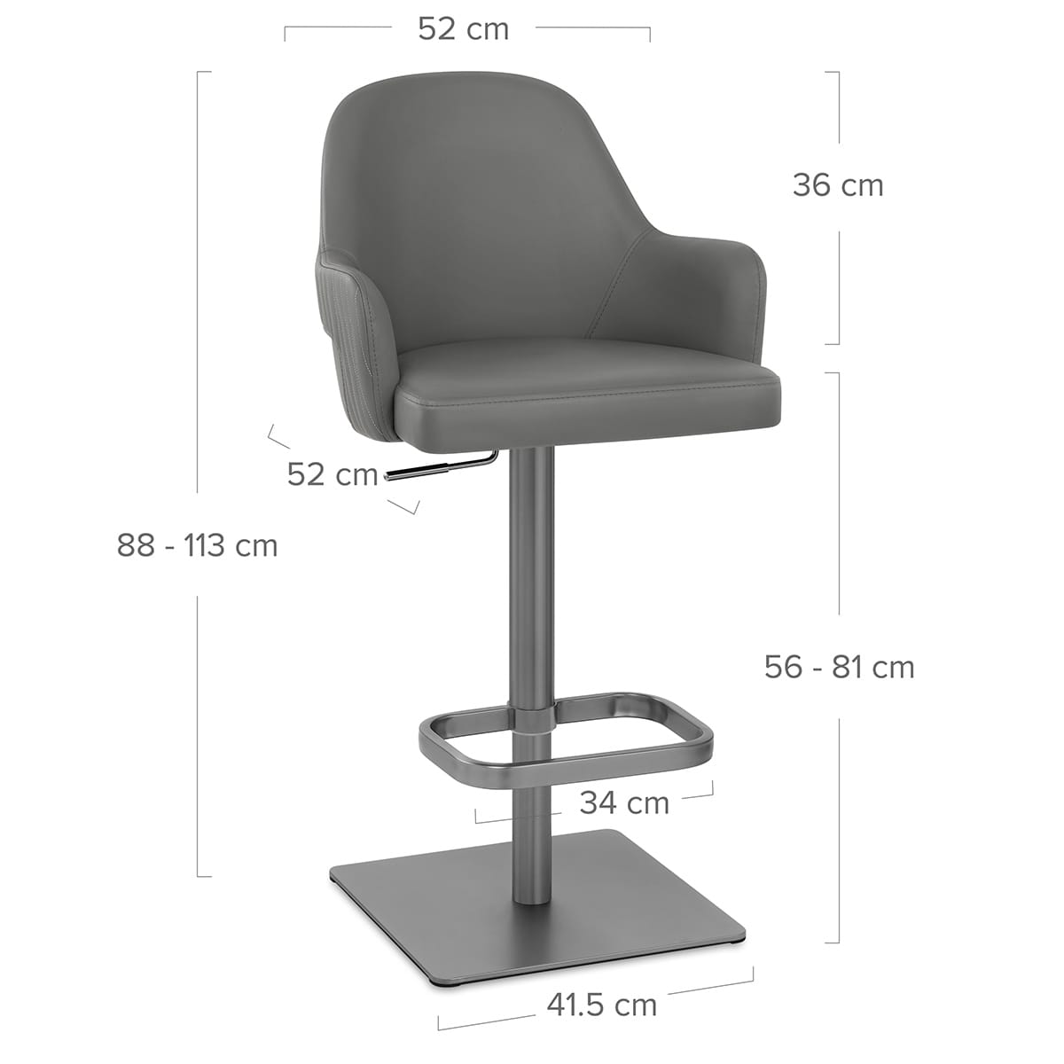 Antonia Graphite BS Gris Oscuro