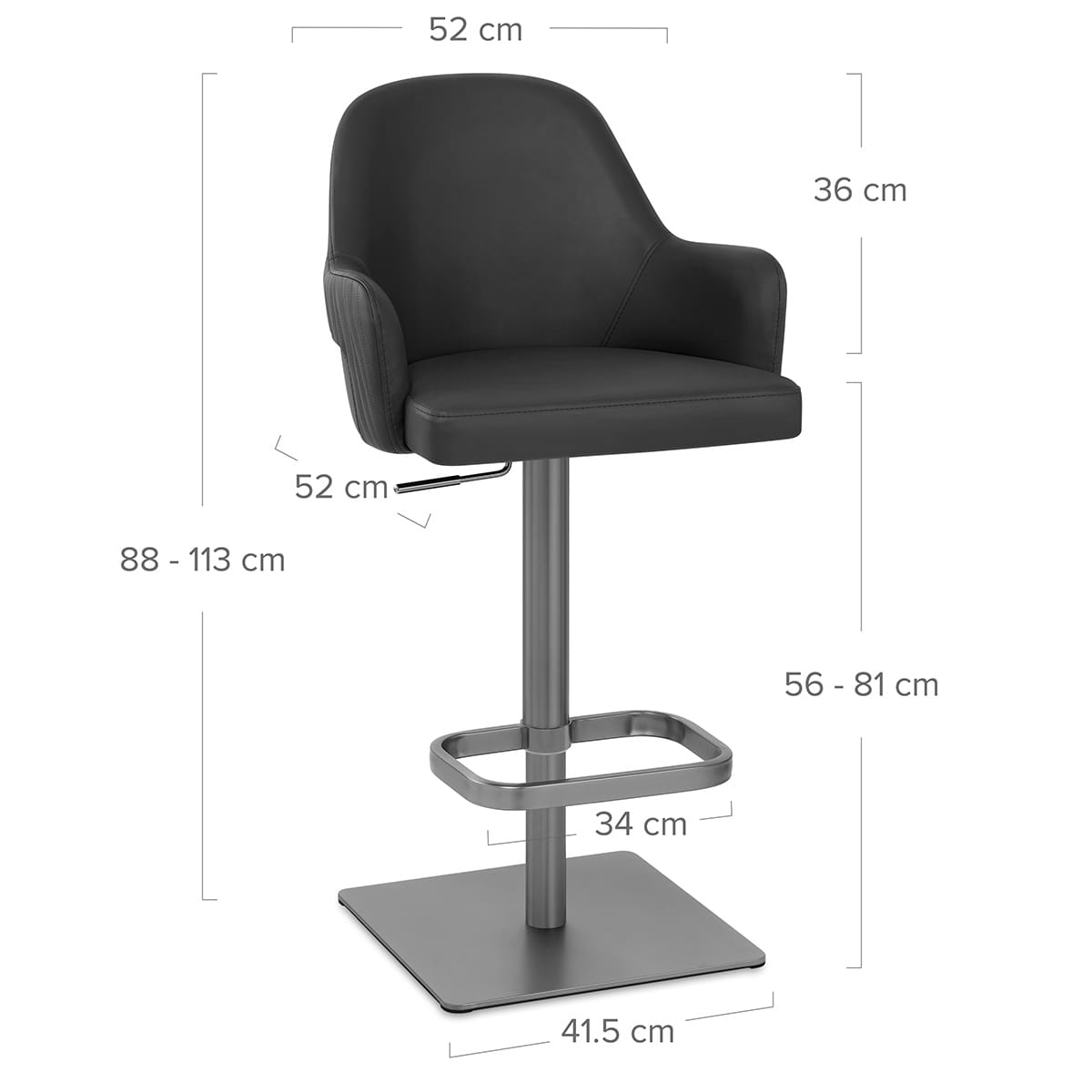 Antonia Graphite BS Negro