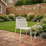 Silla Resina Exterior - Arlo Blanco