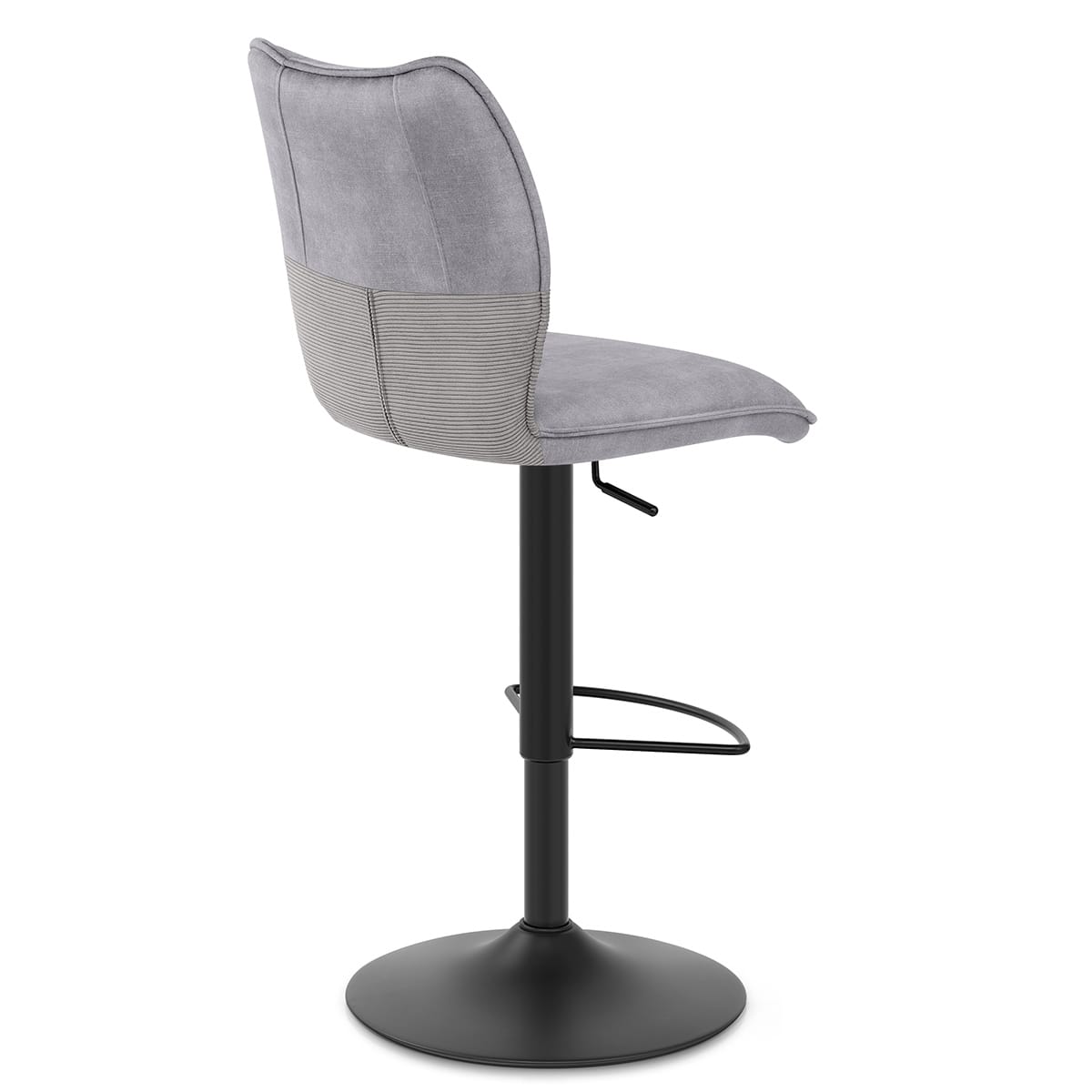 Taburete Terciopelo - Art Gris