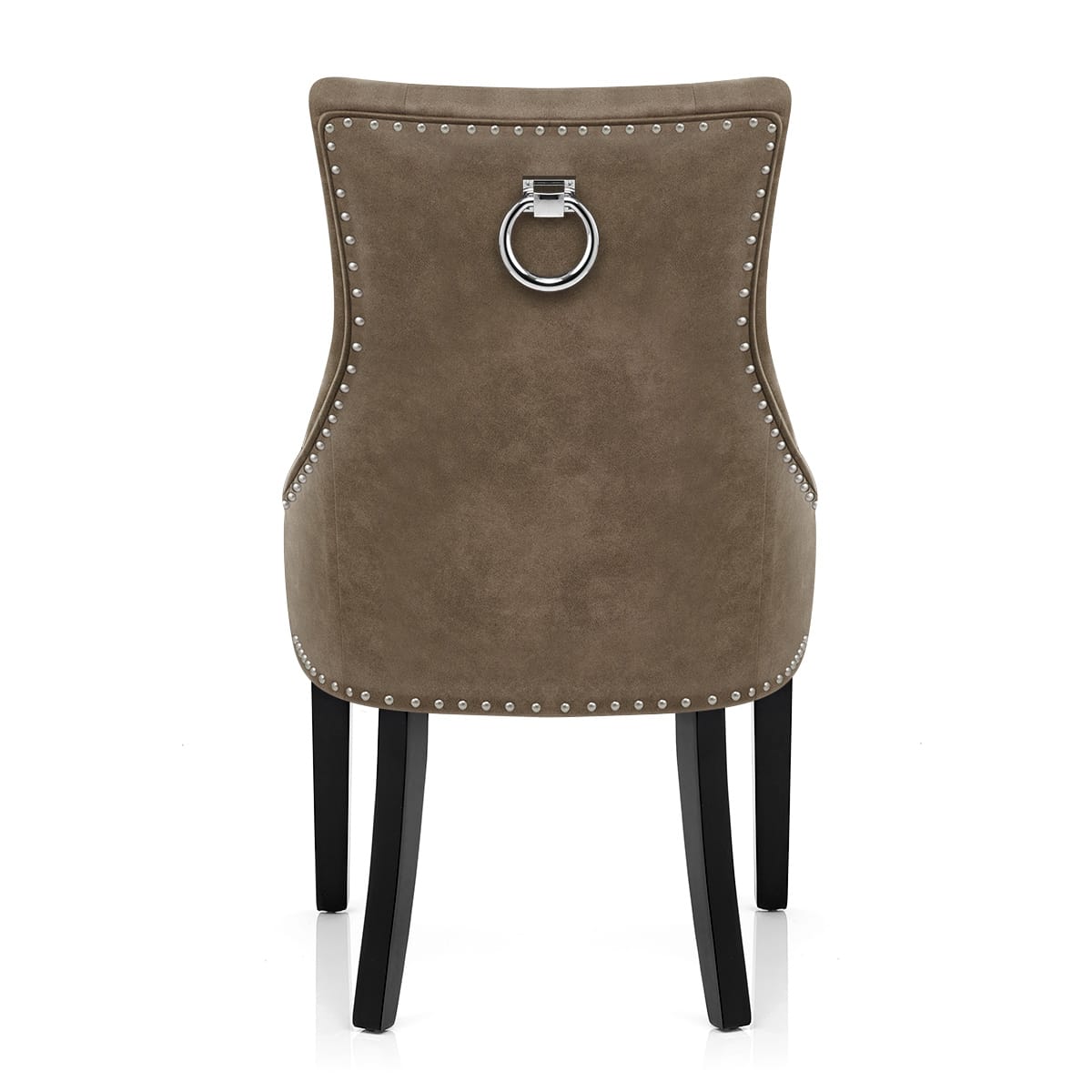 Silla Polipiel Madera - Ascot Marrón