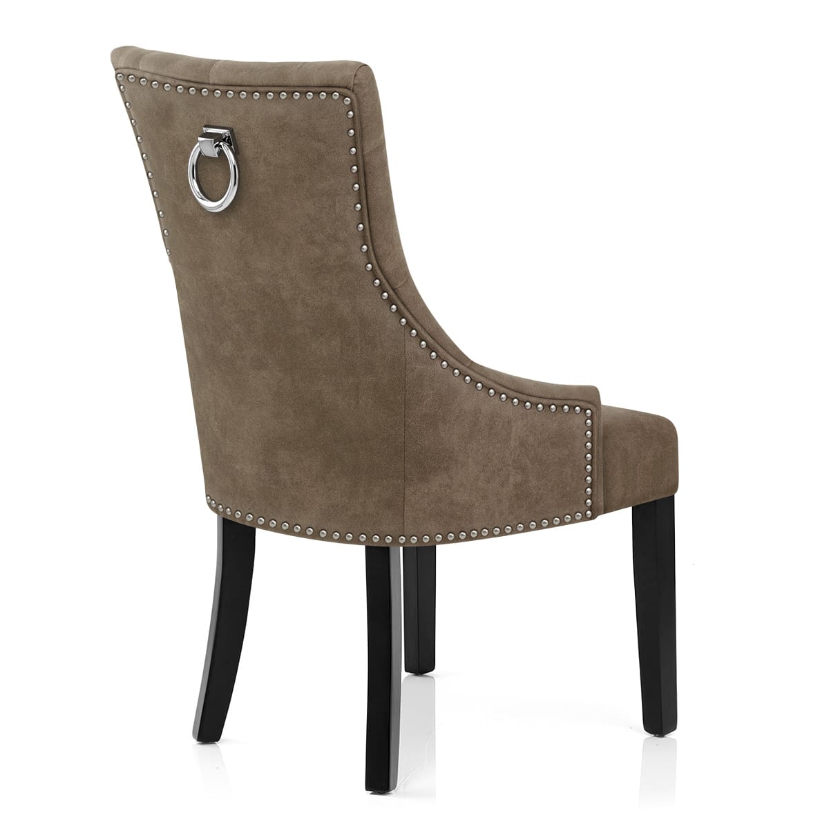 Silla Polipiel Madera - Ascot Marrón