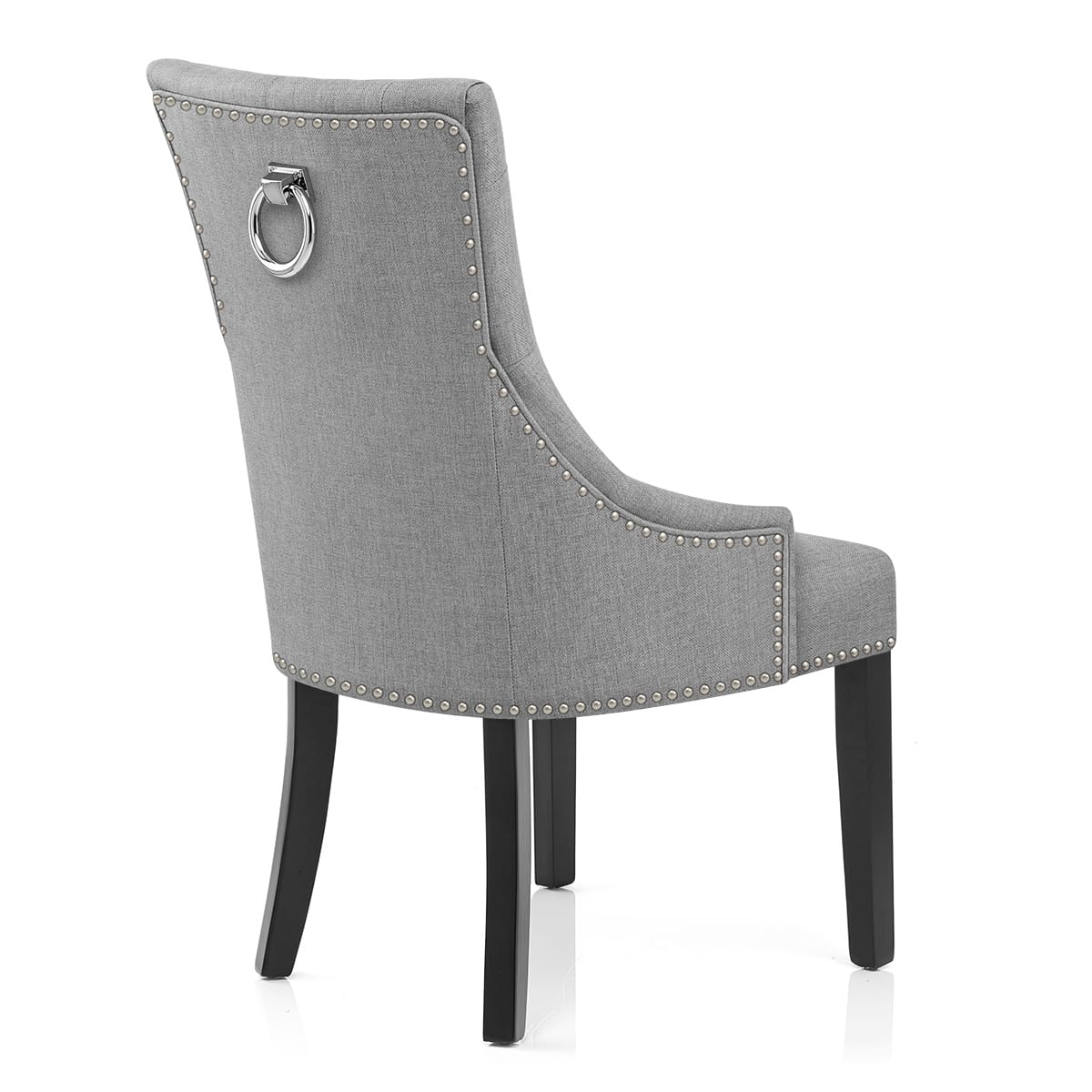 Silla Madera Tela - Ascot Gris