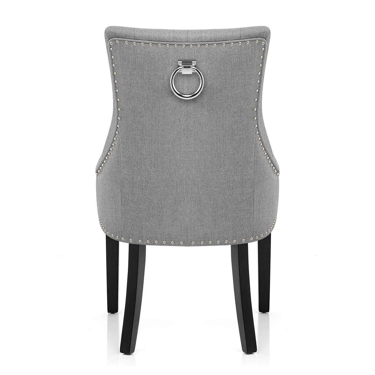 Silla Madera Tela - Ascot Gris
