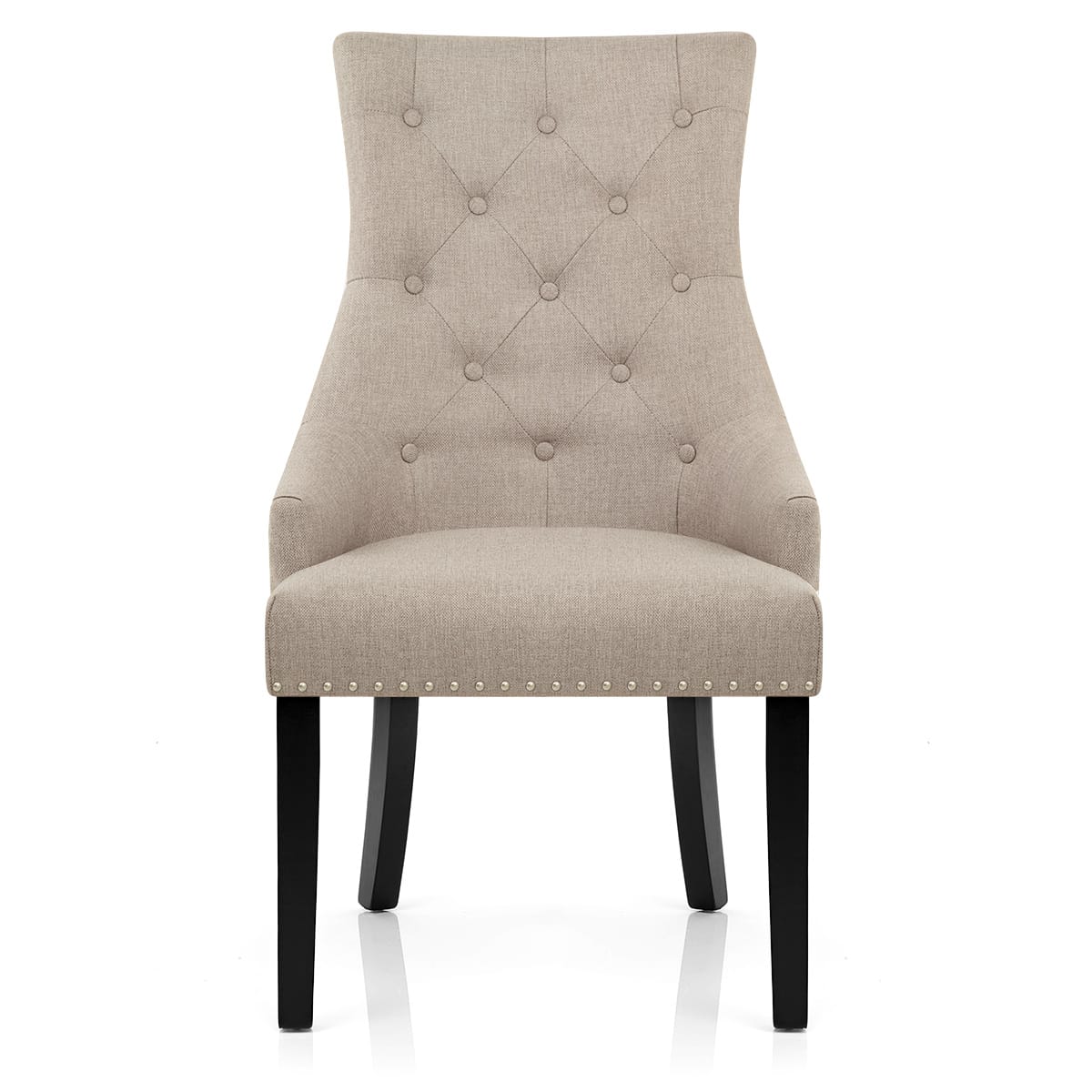 Silla Madera Tela - Ascot Gris Pardo