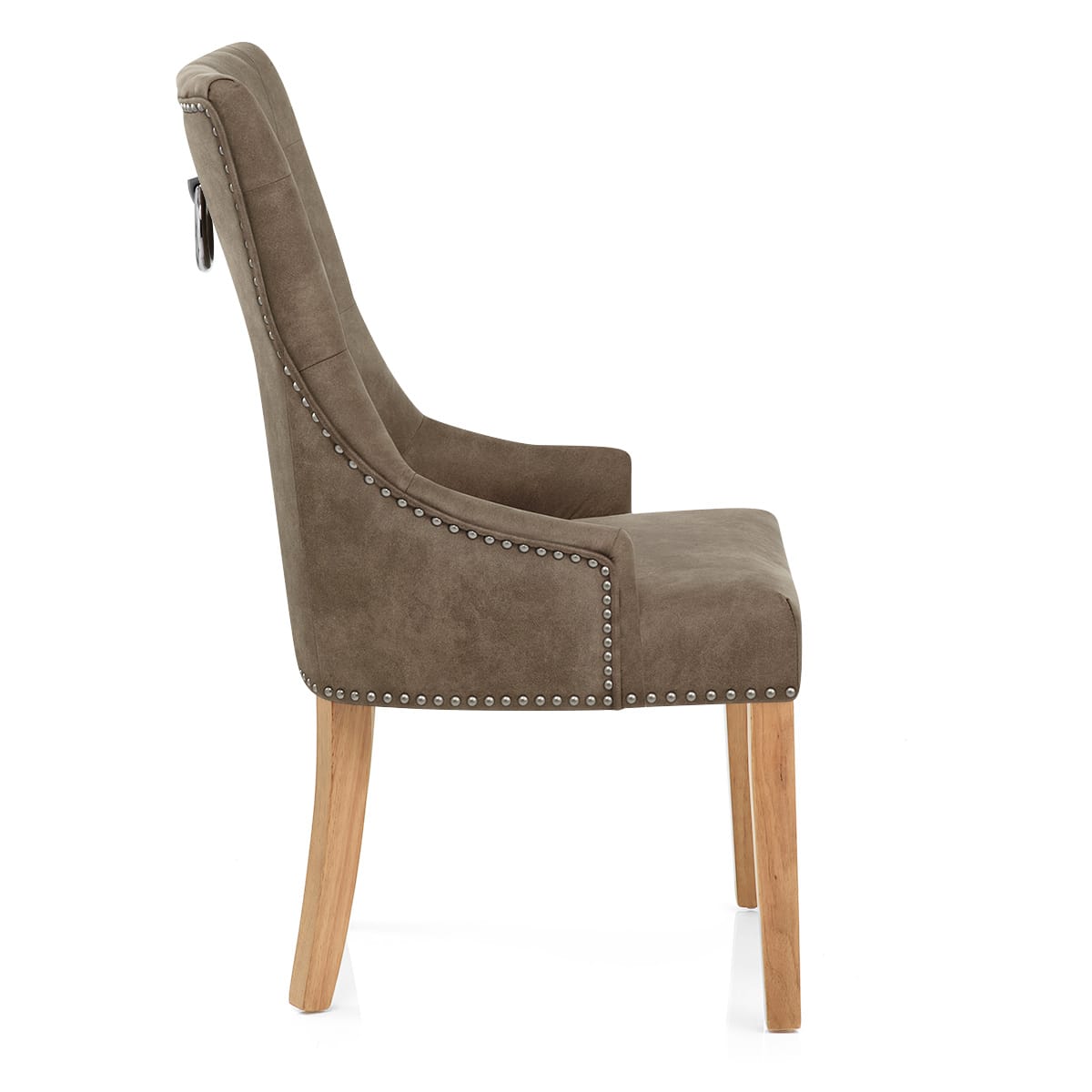 Silla Polipiel Roble - Ascot Marrón