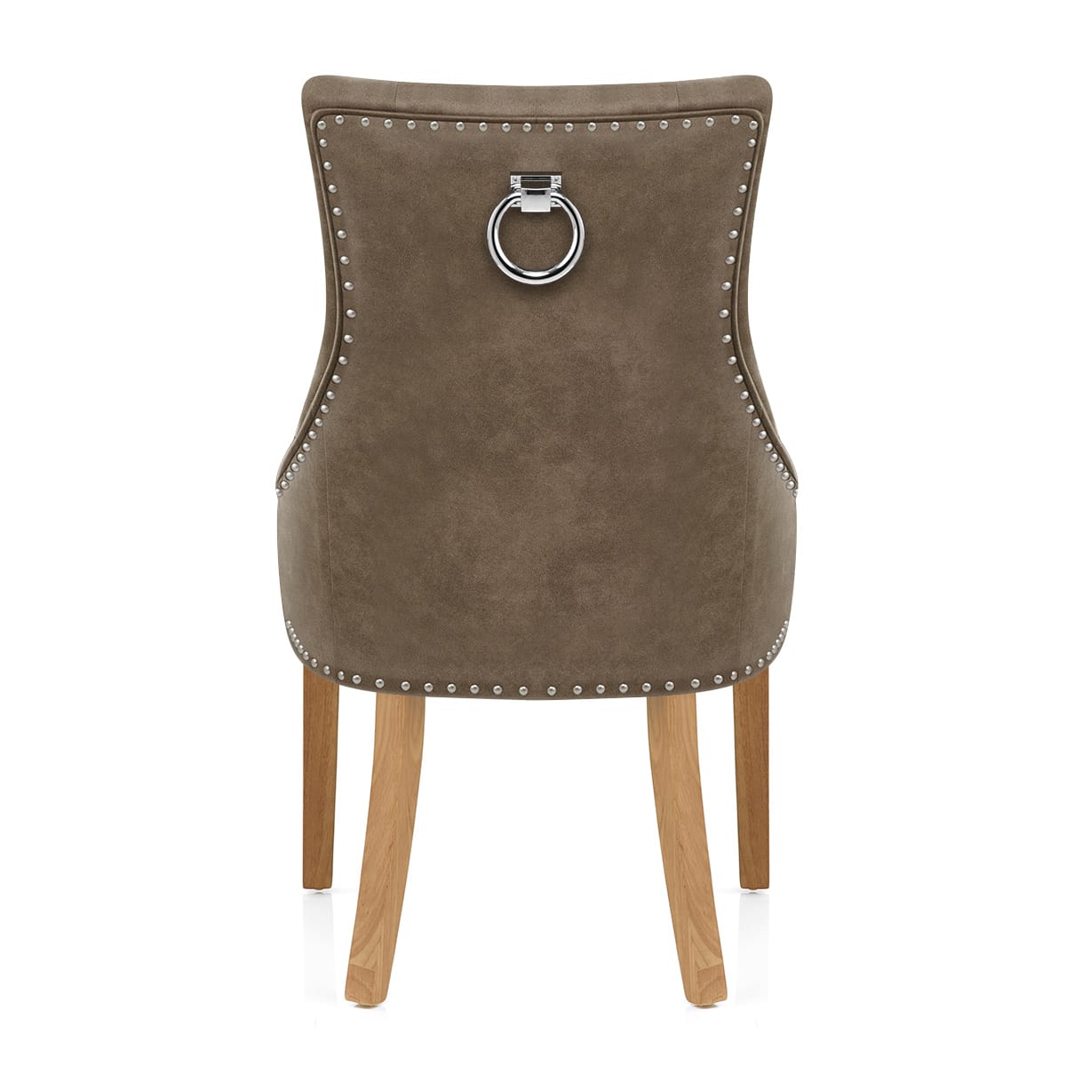 Silla Polipiel Roble - Ascot Marrón