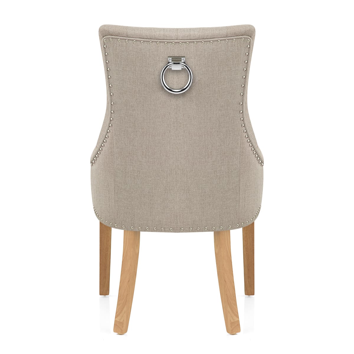 Silla Tela Roble - Ascot Gris Pardo