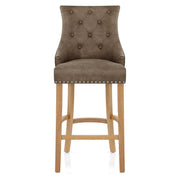Taburete Polipiel Roble - Ascot Marrón