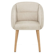 Silla Tela Madera - Asti Crema