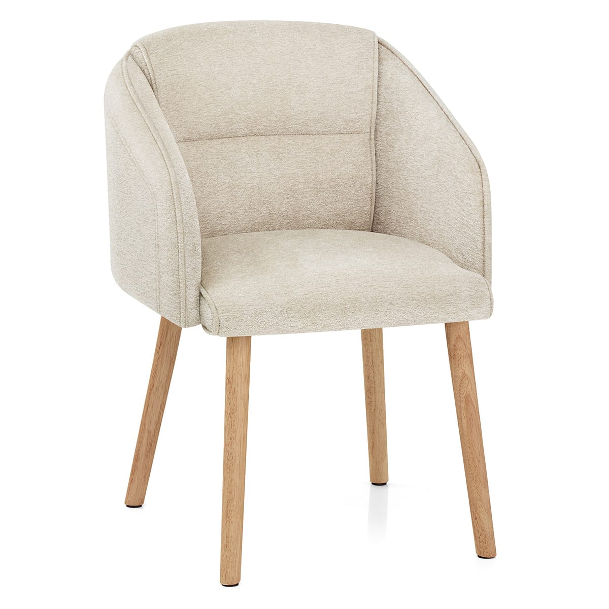 Silla Tela Madera - Asti Crema